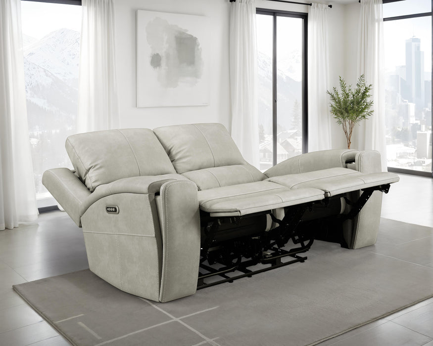 Five Star Furniture - Brickston Triple Power Reclining Loveseat