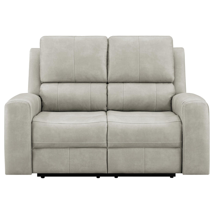 Five Star Furniture - Brickston Triple Power Reclining Loveseat