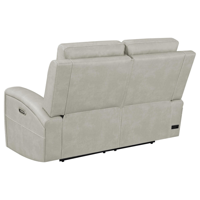 Five Star Furniture - Brickston Triple Power Reclining Loveseat