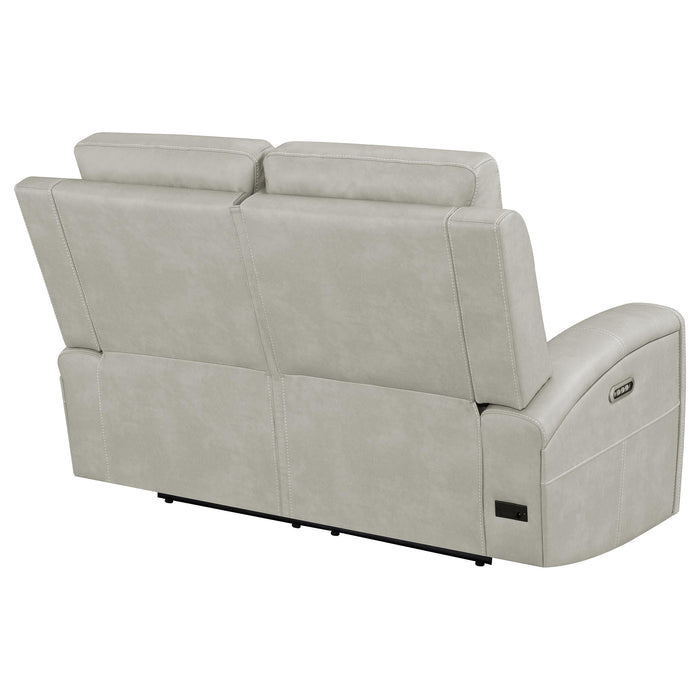 Five Star Furniture - Brickston Triple Power Reclining Loveseat