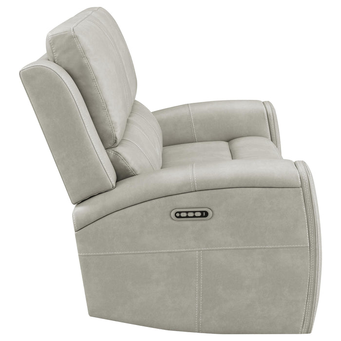 Five Star Furniture - Brickston Triple Power Reclining Loveseat