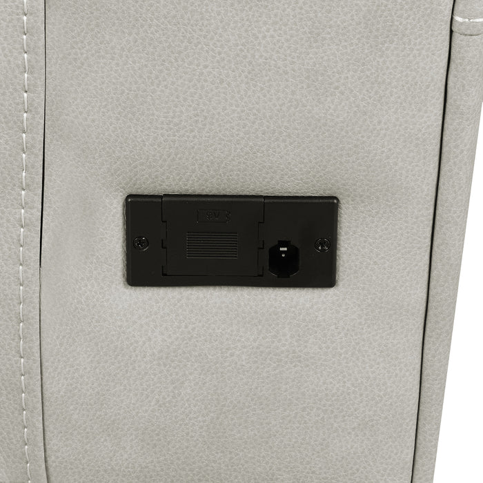 Five Star Furniture - Brickston Triple Power Reclining Loveseat