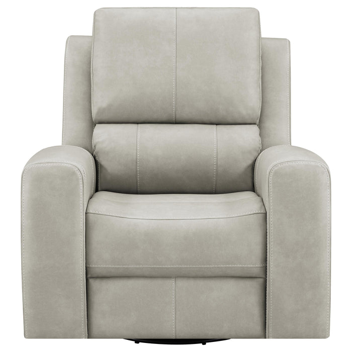 Five Star Furniture - Brickston Triple Power Swivel Glider Recliner