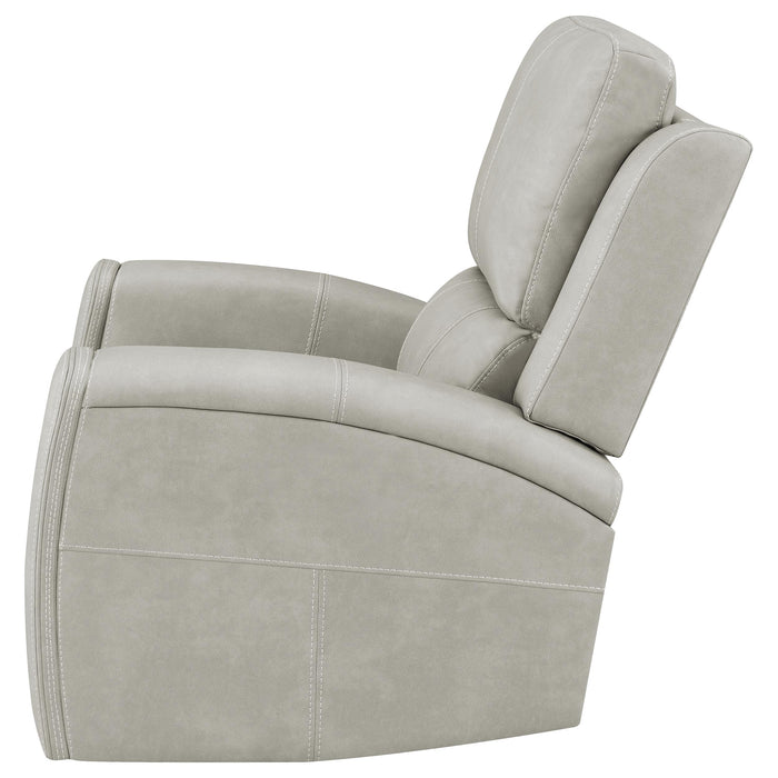 Five Star Furniture - Brickston Triple Power Swivel Glider Recliner