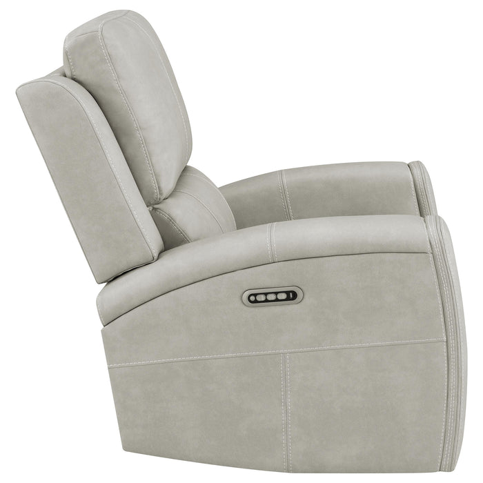 Five Star Furniture - Brickston Triple Power Swivel Glider Recliner