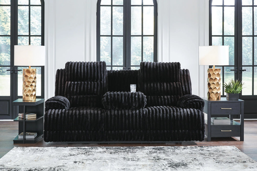 Five Star Furniture - Rhine Falls Power Reclining Sofa with Drop Down Table