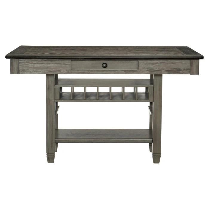 Five Star Furniture - Granby Counter Height Dining Table in Coffee and Antique Gray 5627GY-36*