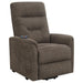 Five Star Furniture - Henrietta Power Lift Recliner with Storage Pocket Brown image