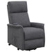 Five Star Furniture - Herrera Power Lift Recliner with Wired Remote Charcoal image