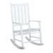 Five Star Furniture - Annie Slat Back Wooden Rocking Chair White image