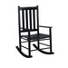 Five Star Furniture - Annie Slat Back Wooden Rocking Chair Black image