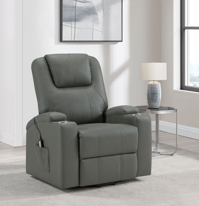 Five Star Furniture - Armstrong Power Lift Massage Recliner