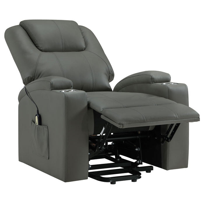 Five Star Furniture - Armstrong Power Lift Massage Recliner