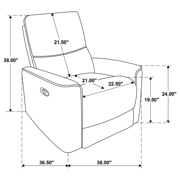 Five Star Furniture - Navarro Glider Recliner