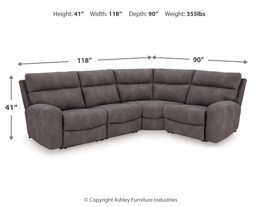 Five Star Furniture - Next-Gen DuraPella Power Reclining Sectional