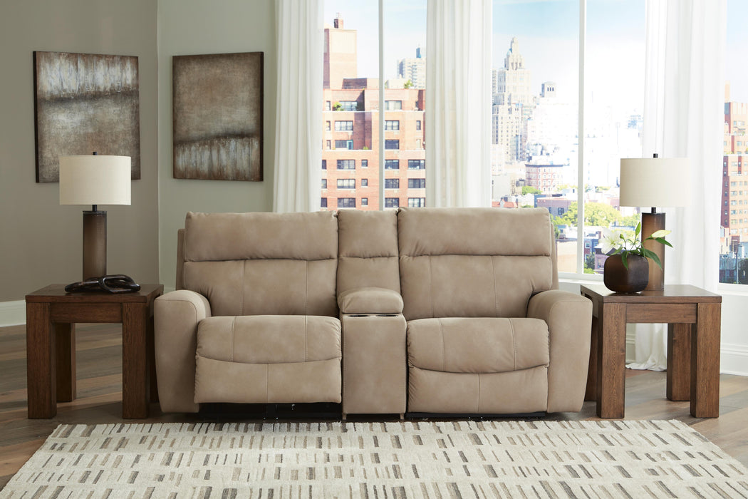 Five Star Furniture - Next-Gen DuraPella Power Reclining Sectional Loveseat with Console