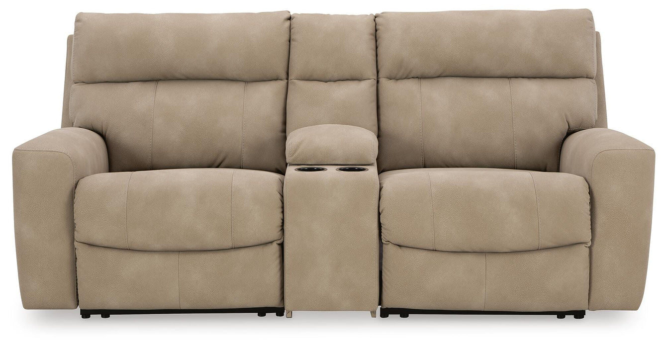 Five Star Furniture - Next-Gen DuraPella Power Reclining Sectional Loveseat with Console