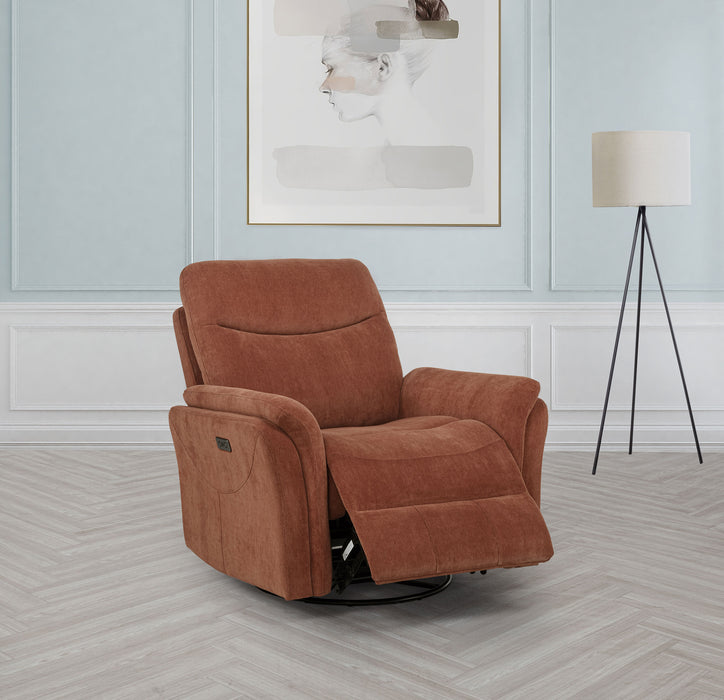 Five Star Furniture - Adler Power Swivel Glider Recliner