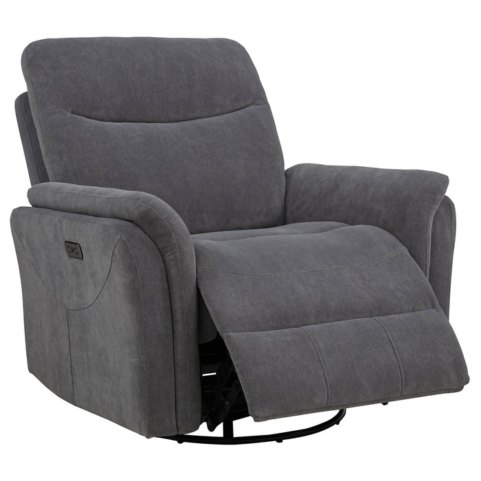 Five Star Furniture - Adler Power Swivel Glider Recliner
