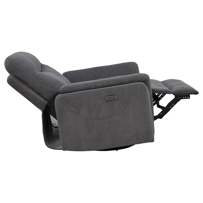 Five Star Furniture - Adler Power Swivel Glider Recliner