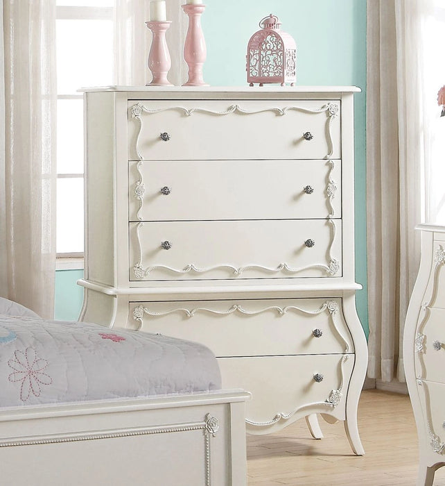 Five Star Furniture - Acme Edalene Chest in Pearl White 30515