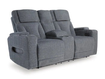 Five Star Furniture - Studio Cave Power Reclining Loveseat with Console