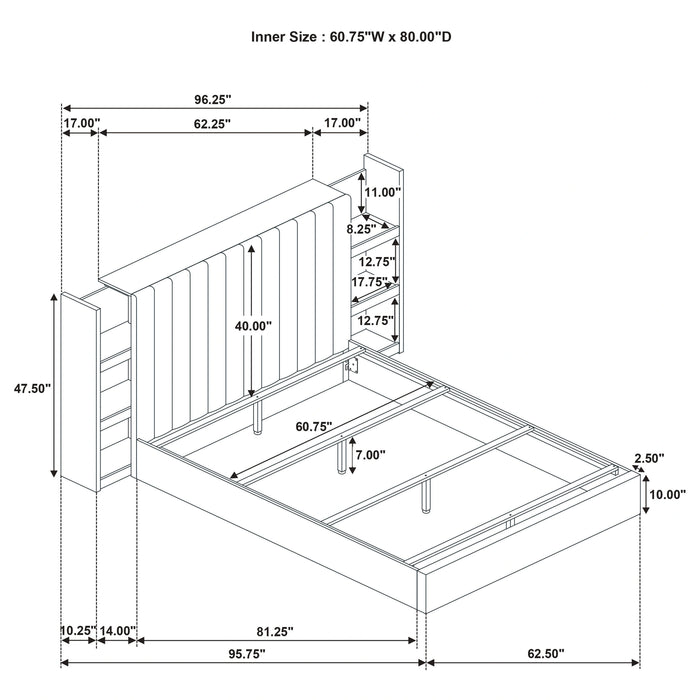 Five Star Furniture - Arielle Bookcase Bed