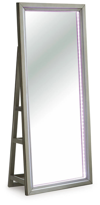 Five Star Furniture - Evesen Floor Standing Mirror/Storage