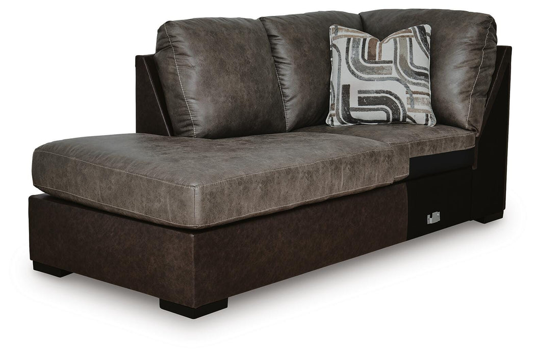 Five Star Furniture - Castille Way Sleeper Sectional with Chaise
