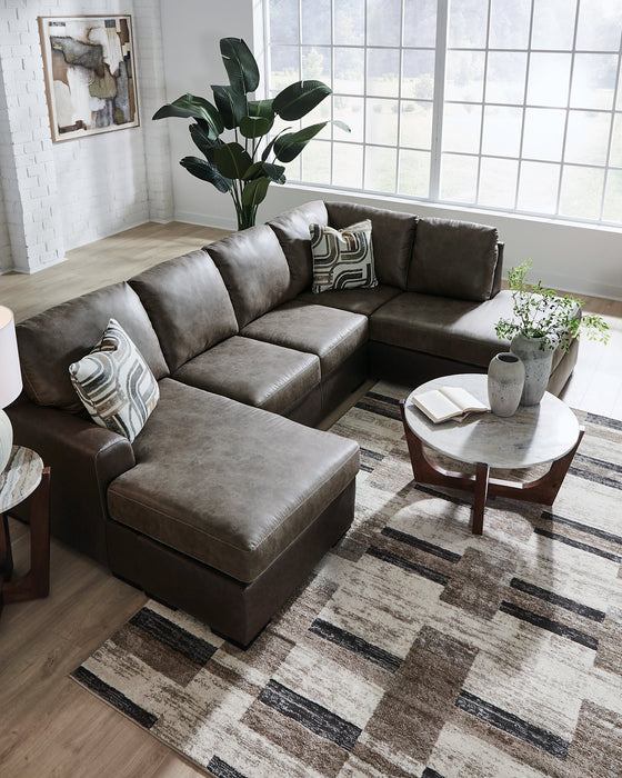Five Star Furniture - Castille Way Sleeper Sectional with Chaise - Five Star Furniture & Mattress (GA)