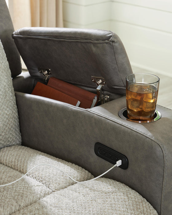 Five Star Furniture - WhipLash Power Reclining Loveseat with Console