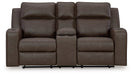 Five Star Furniture - Lavenhorne Reclining Loveseat with Console image