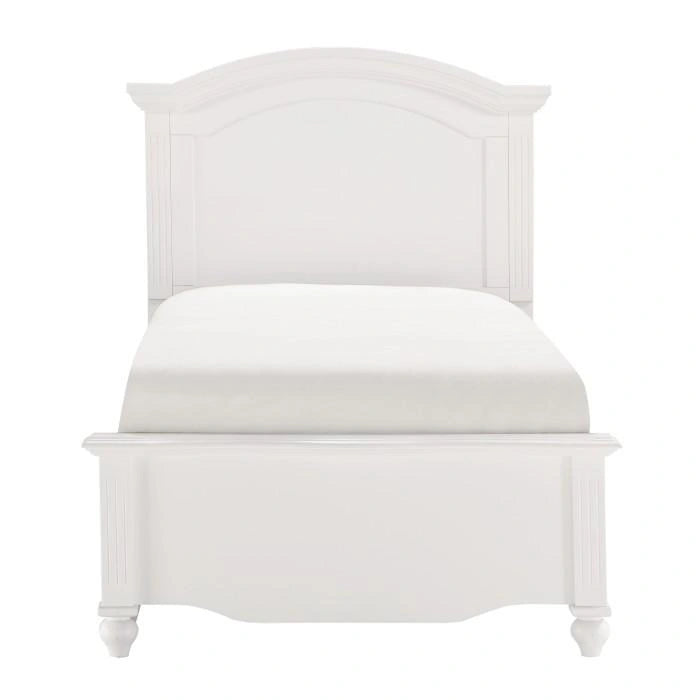 Five Star Furniture - Meghan Twin Panel Bed in White 2058WHT-1*
