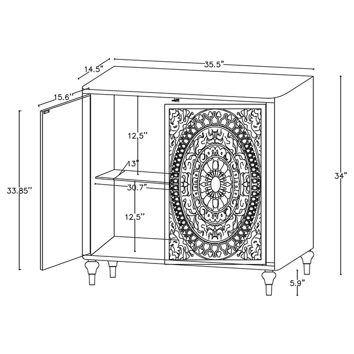 Five Star Furniture - Cardella Accent Cabinet