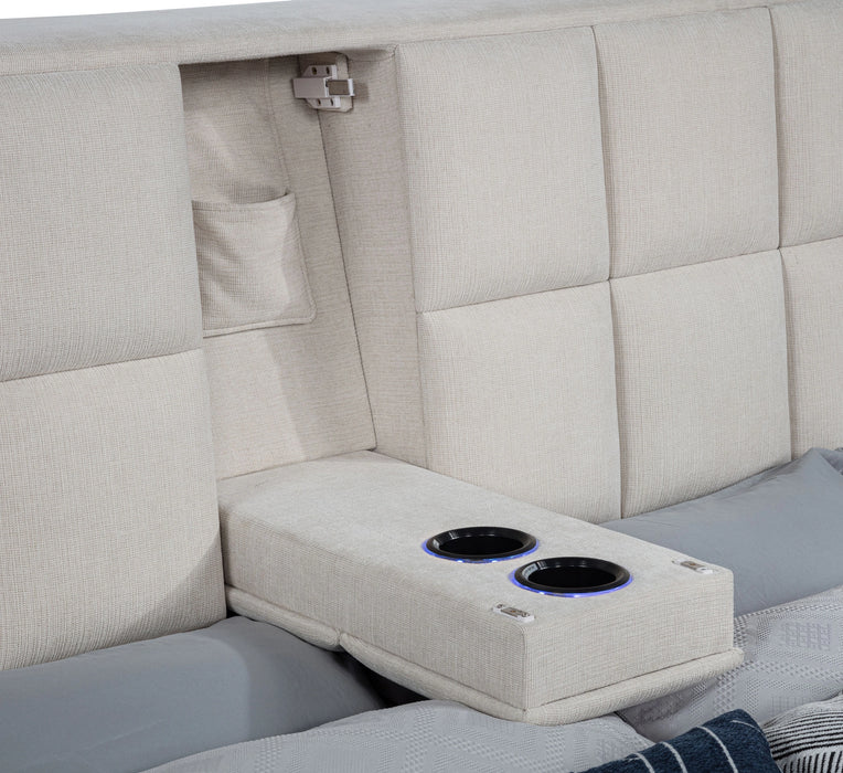 Five Star Furniture - Dreux Panel Platform Bed