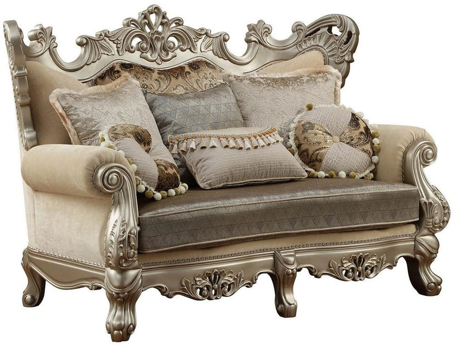 Five Star Furniture - Acme Furniture Ranita Loveseat in Champagne 51041