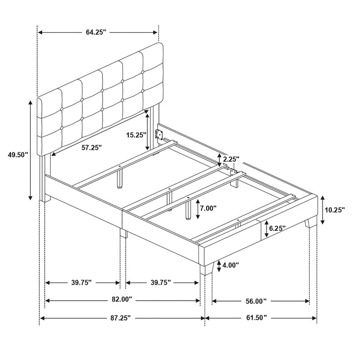 Five Star Furniture - Mapes Panel Bed