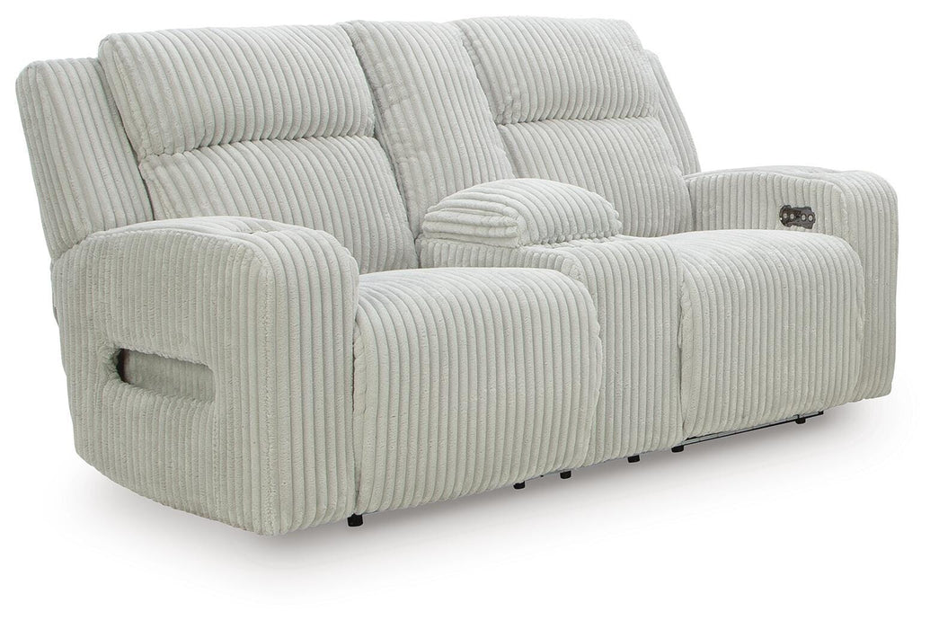 Five Star Furniture - Forest Lake Power Reclining Loveseat with Console