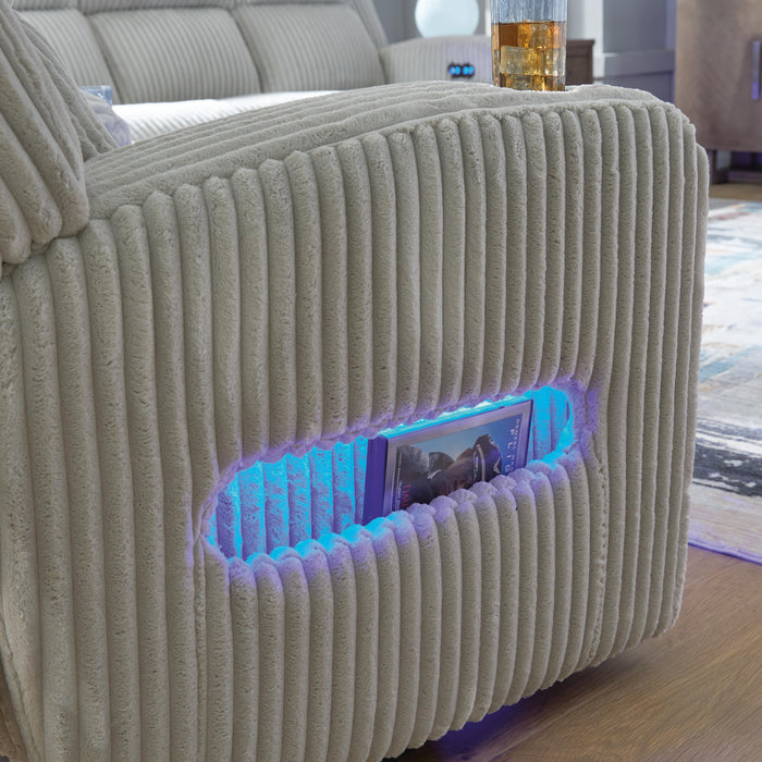 Five Star Furniture - Forest Lake Power Reclining Loveseat with Console