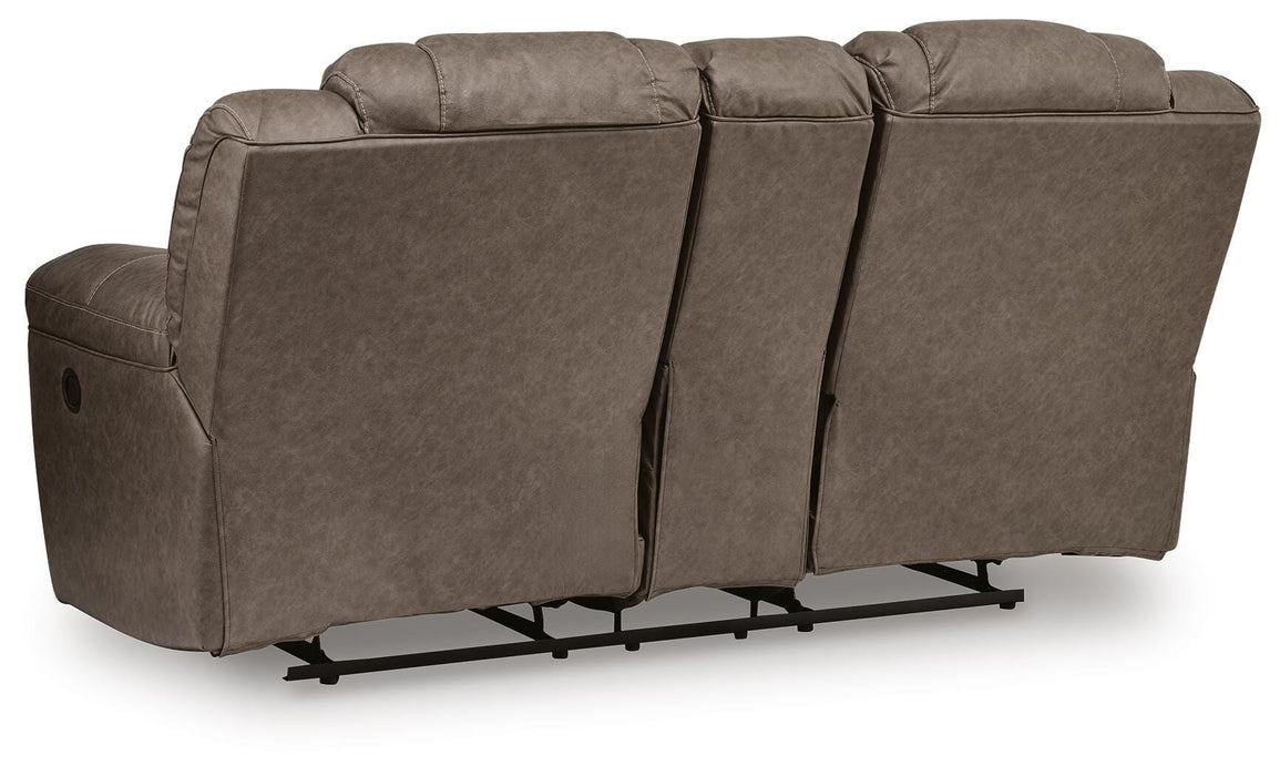 Five Star Furniture - Lowilla Reclining Loveseat with Console