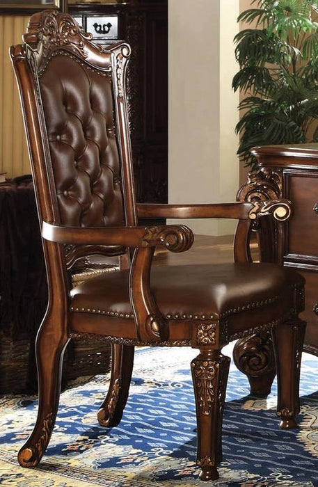 Five Star Furniture - Acme Vendome Office Arm Chair in Cherry 92126