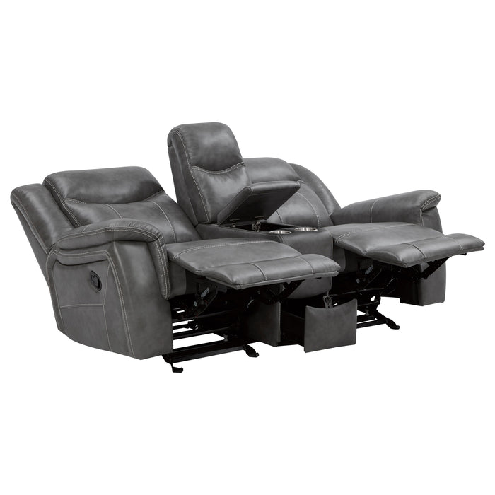 Five Star Furniture - Conrad Reclining Glider Loveseat