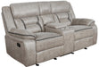 Five Star Furniture - Greer Upholstered Tufted Back Glider Loveseat image