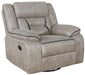 Five Star Furniture - Greer Upholstered Tufted Back Glider Recliner image