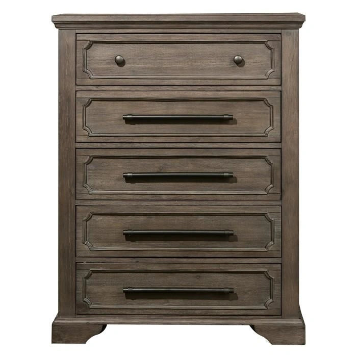 Five Star Furniture - Taulon Chest in Dark Oak 5438-9