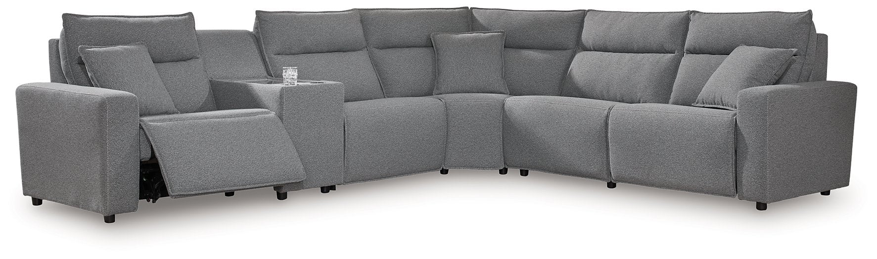 Five Star Furniture - Modmax Reclining Sectional with Console