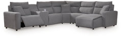 Five Star Furniture - Modmax Power Reclining Sectional with Chaise - Five Star Furniture & Mattress (GA)