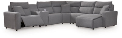 Five Star Furniture - Modmax Power Reclining Sectional with Chaise - Five Star Furniture & Mattress (GA)