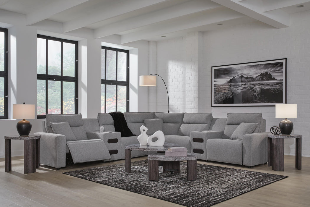 Five Star Furniture - Modmax II Power Reclining Sectional with Audio Consoles