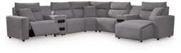 Five Star Furniture - Modmax Power Reclining Sectional with Chaise - Five Star Furniture & Mattress (GA)